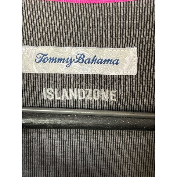 NWT‎ Tommy Bahama Mens XXL IslandZone Polo Shirt Gray Modal Blend - Picture 3 of 15